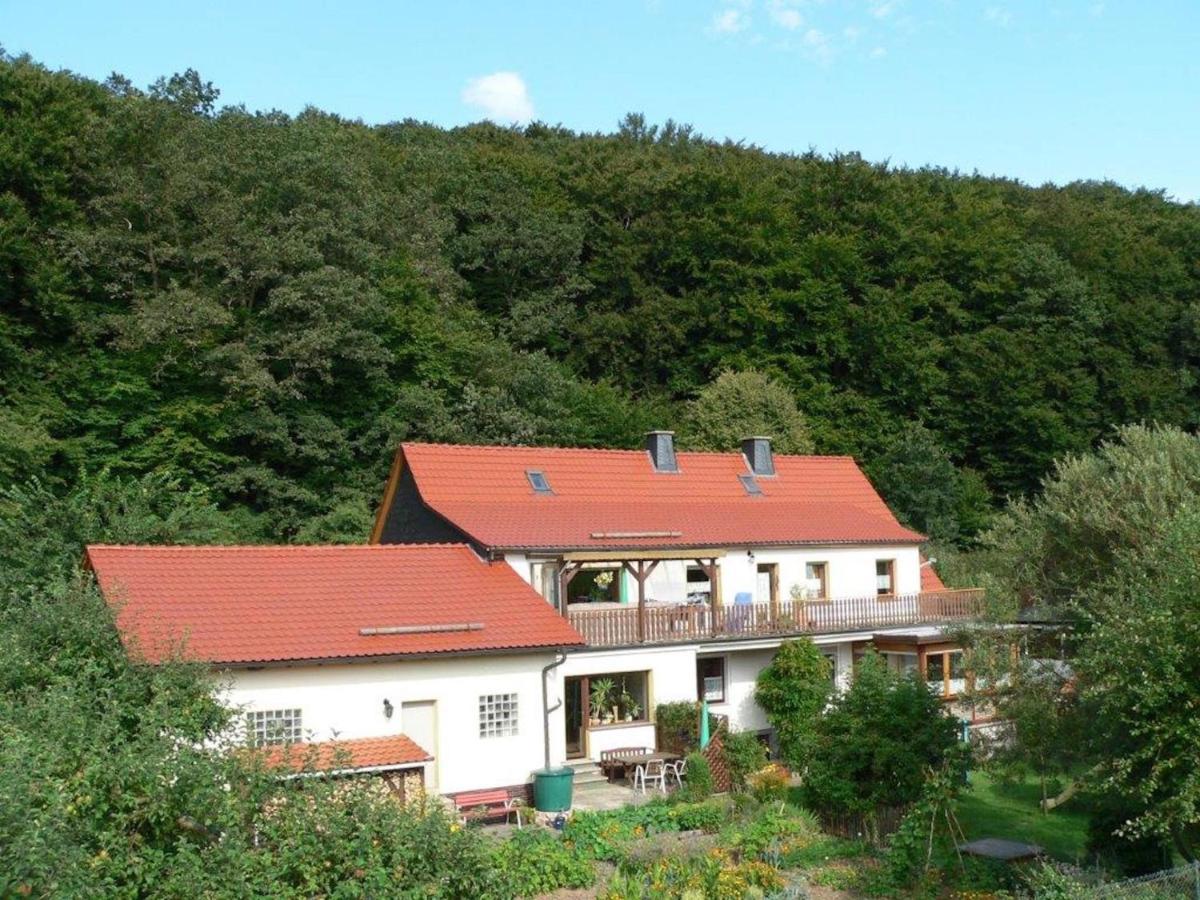 Quiet Holiday Home With Terrace Korbach Luaran gambar